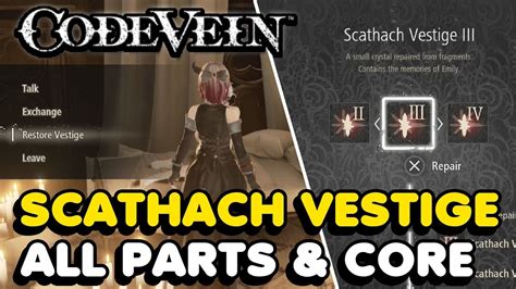 hermes vestige part d|code vein scathach vestige.